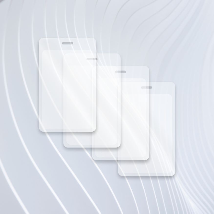 Laminierfolien für Backstagepässe