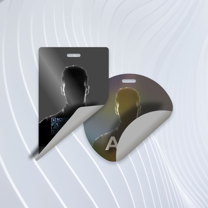 Backstagepässe Thin Cut | Holopasses