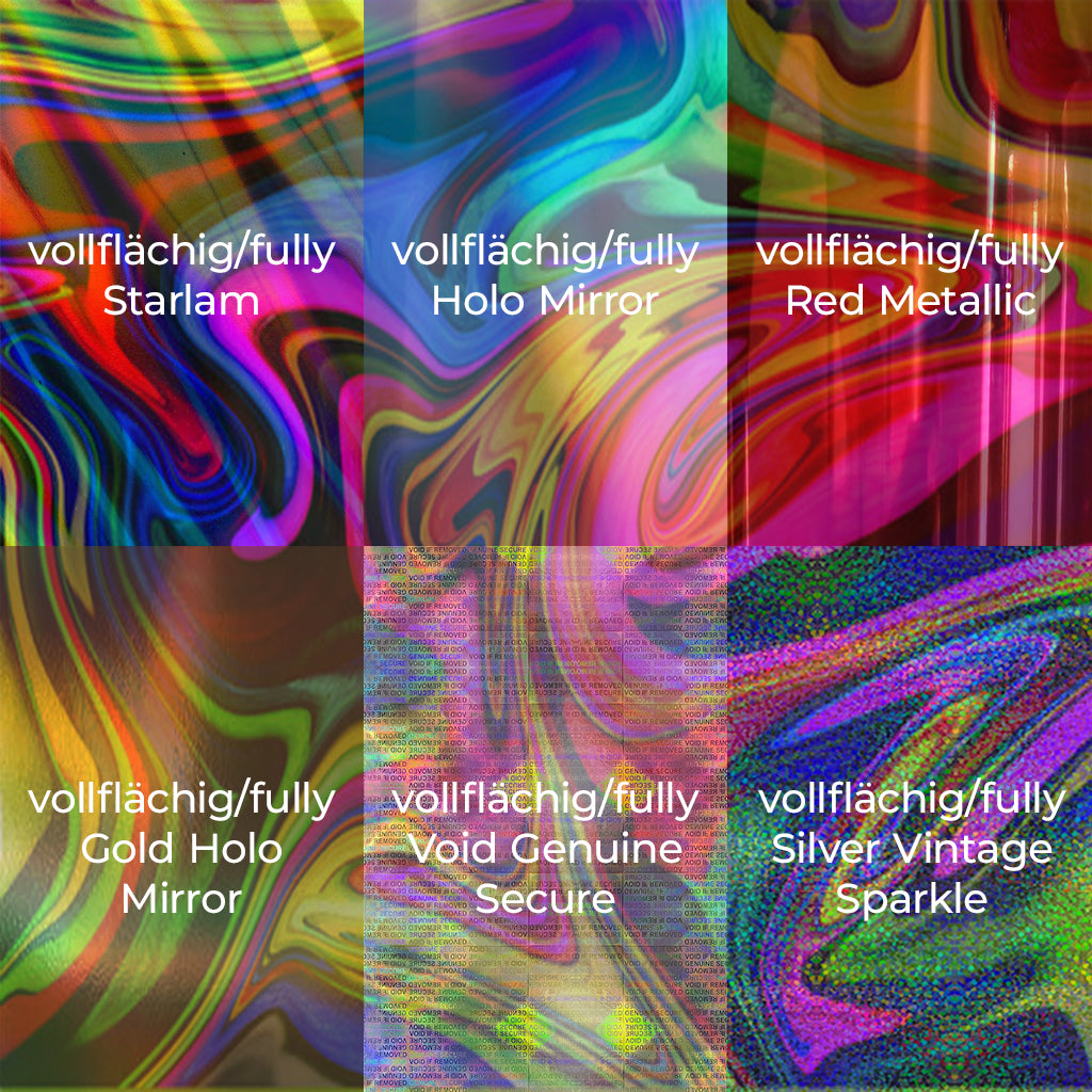 Nachhaltiger Backstagepass Laminate Compact Hologram Finish von Holopasses