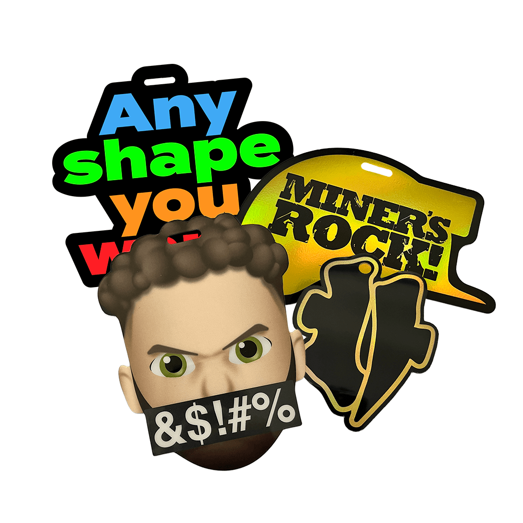 Backstagepass Framecut individuell bedruckbar | Holopasses