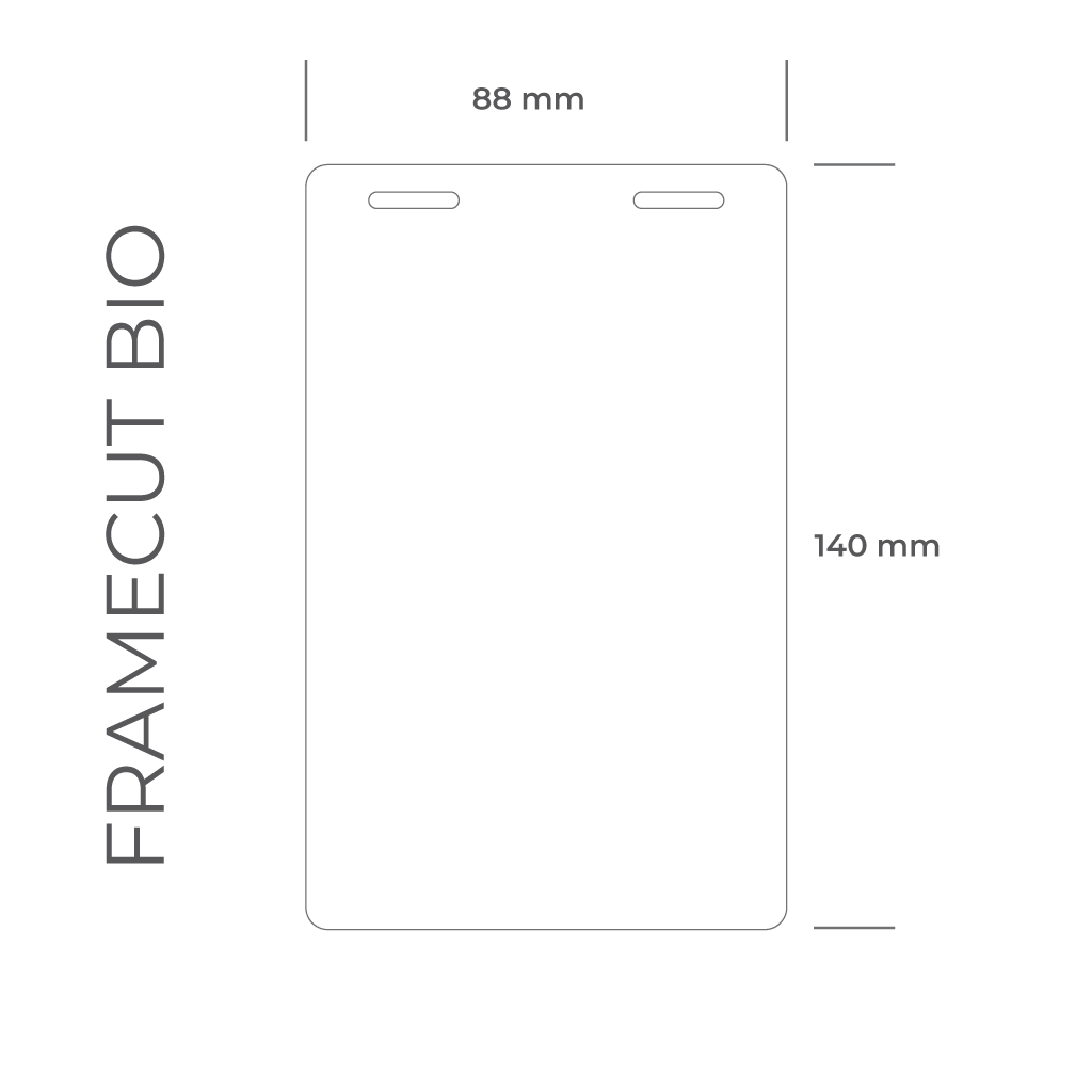 Backstagepass aus Biomasse, langlebig und professionell