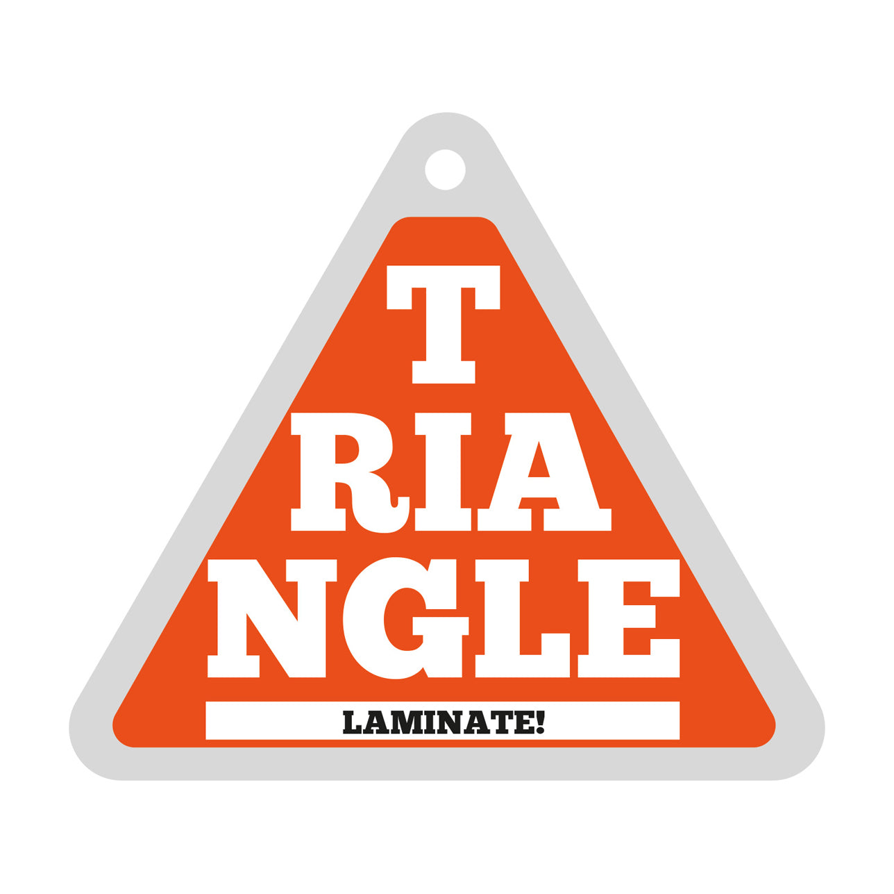 BACKSTAGEPASS LAMINATE TRIANGLE