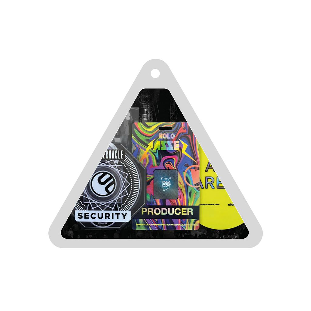 BACKSTAGEPASS LAMINATE TRIANGLE