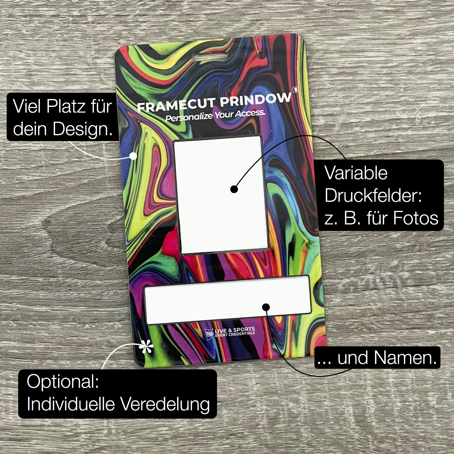 Framecut Cold Laminate • Aurora Gloss & Clear Foiling ♻️