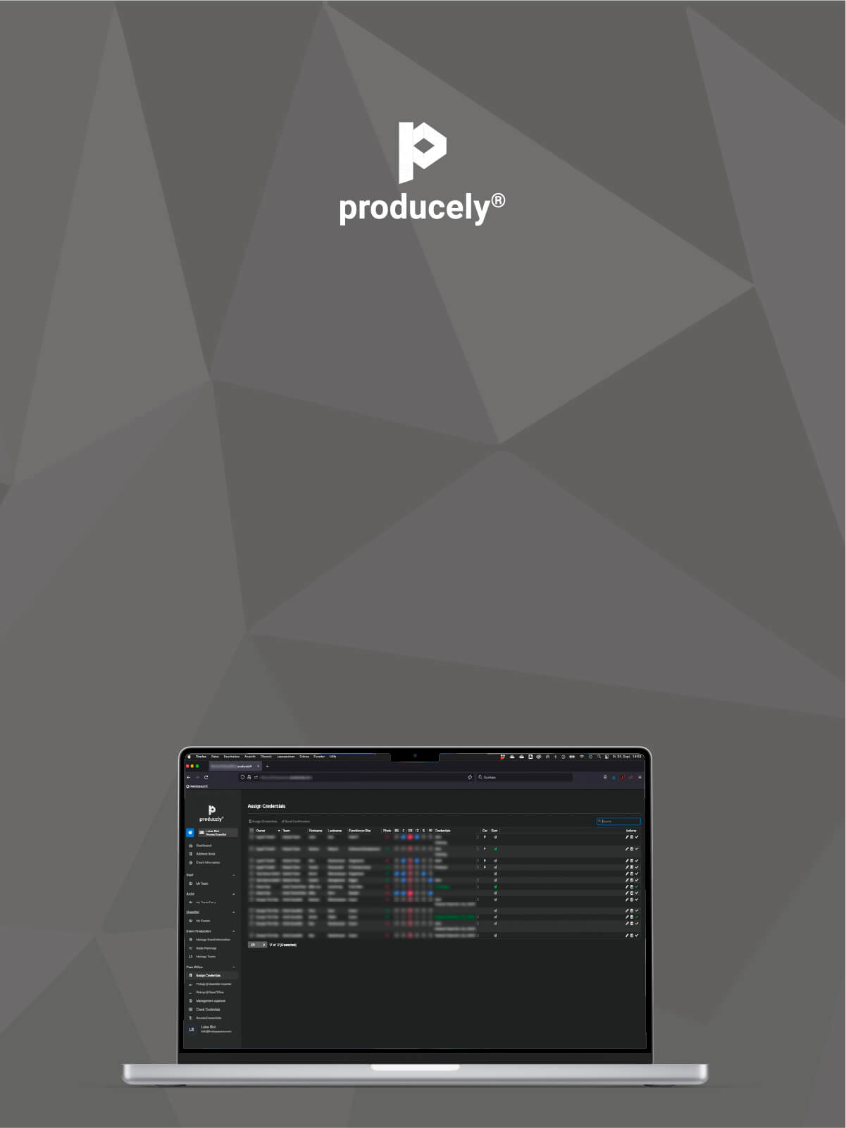 Producely software