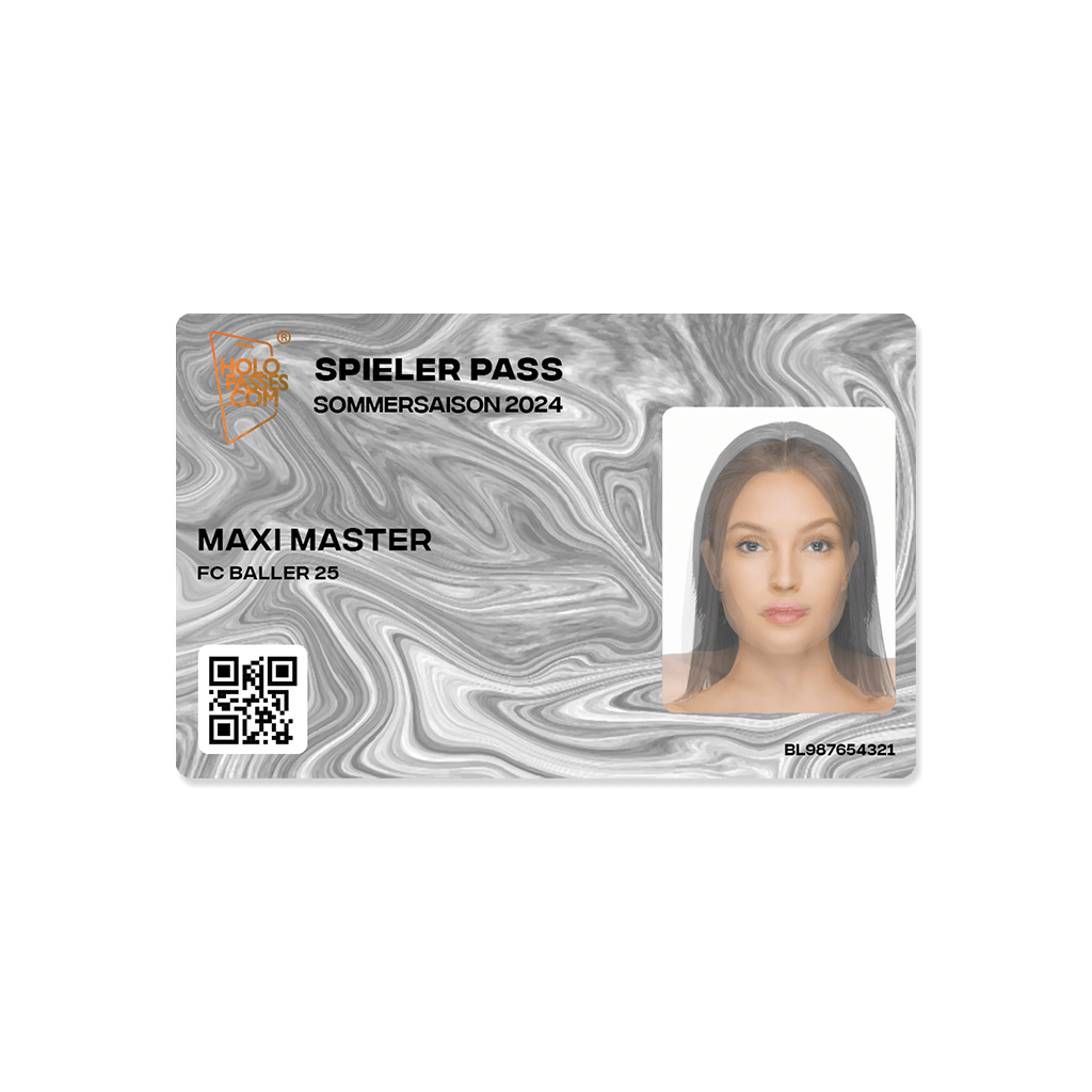 Spielerpass Fußball & Mitgliedsausweis drucken | Holopasses