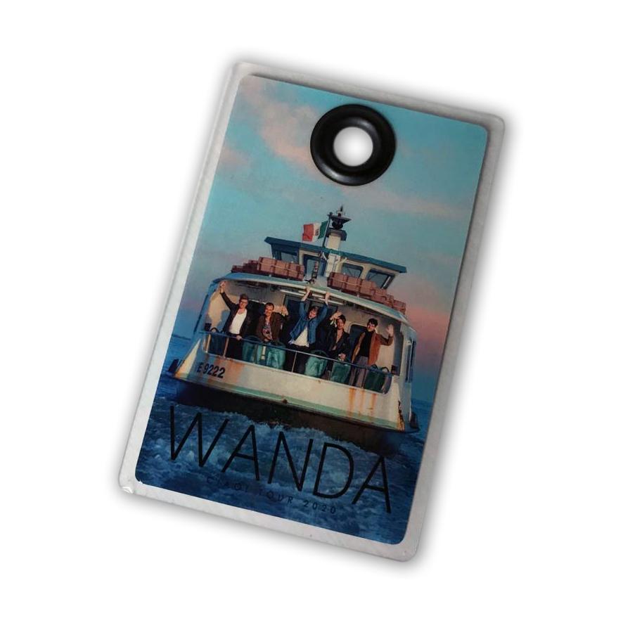 Profi Bag Tag für Tourgepäck mit schwarzer Metallöse