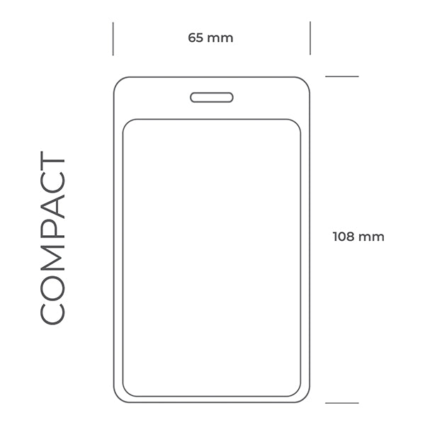 Holopasses Backstagepass Compact 65x108mm