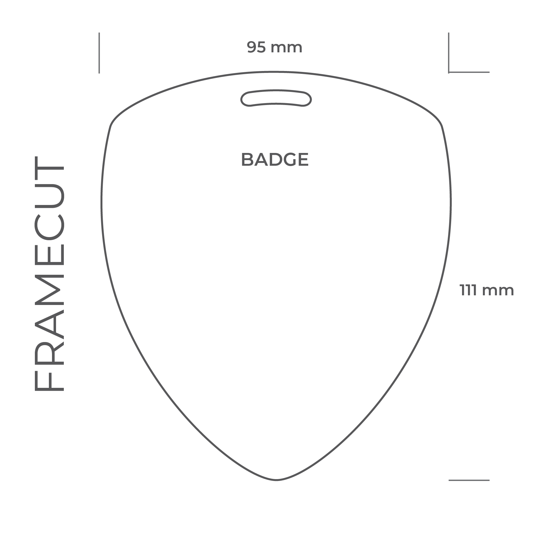 Schildförmiger Laminate Pass für Events | Holopasses