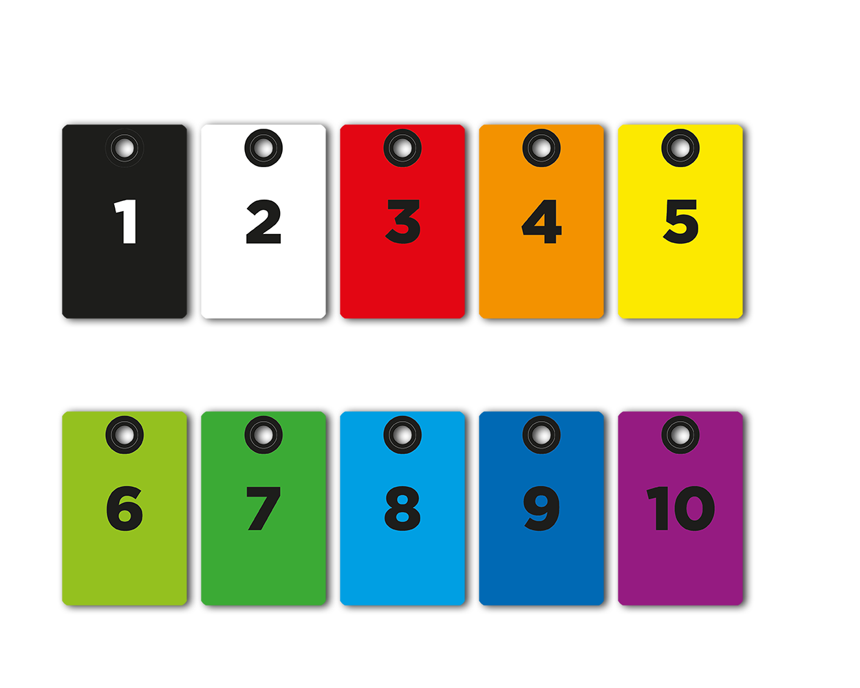 FRAMECUT BAG TAG 10er SET(s) NUMMERIERT (On-Stock) ♻️