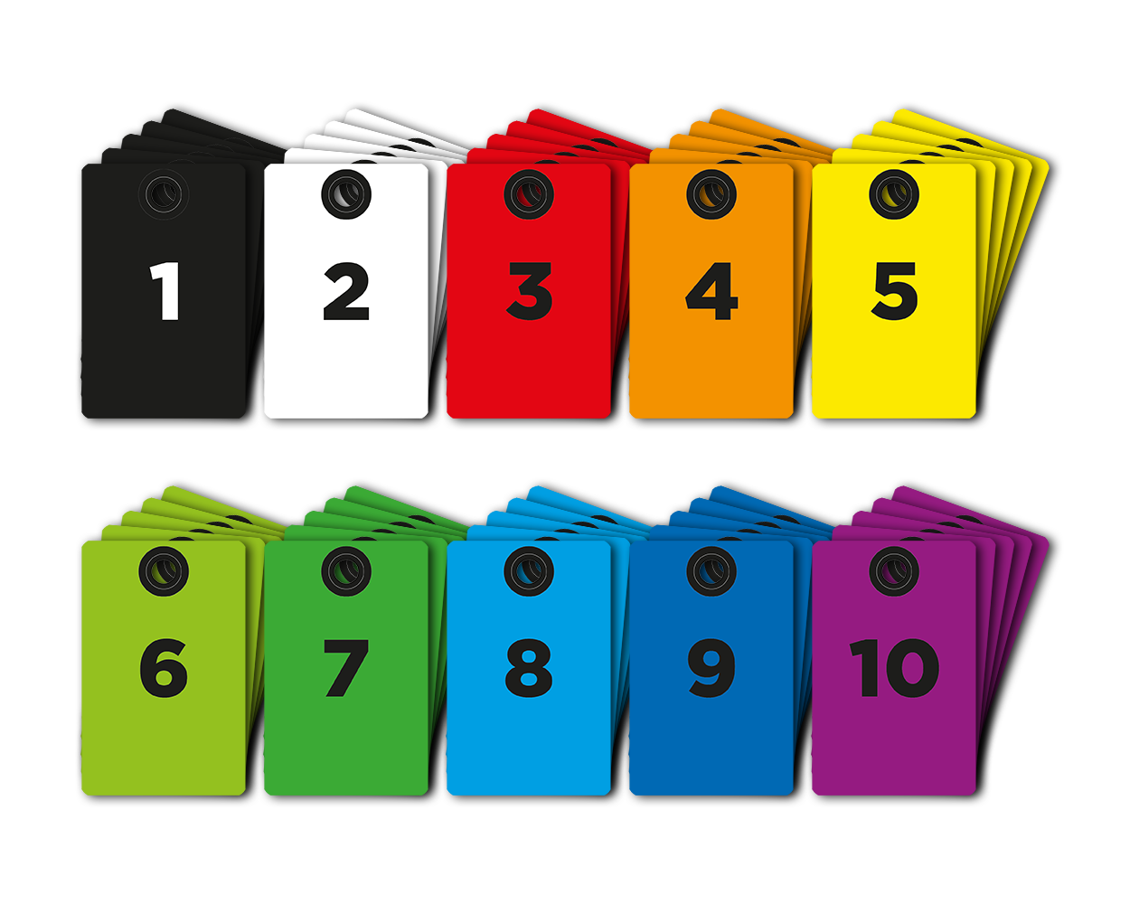 FRAMECUT BAG TAG 10er SET(s) NUMMERIERT (On-Stock) ♻️