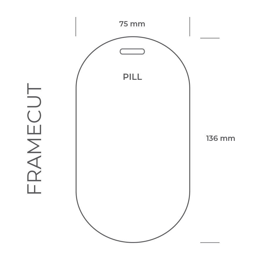 Holopasses Backstagepass Framecut Pill – exklusives Design für Events