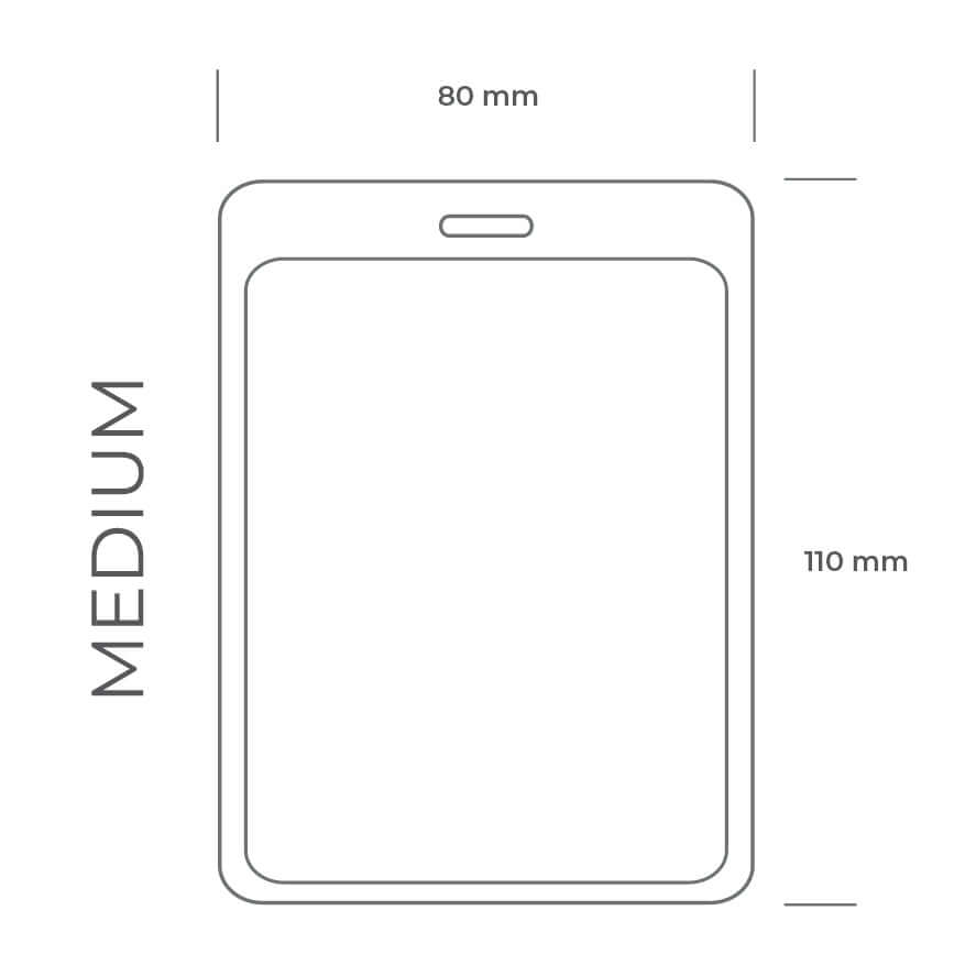 Holopasses Tourpass Backstage Pass Medium Size 80x110mm laminiert 500mic