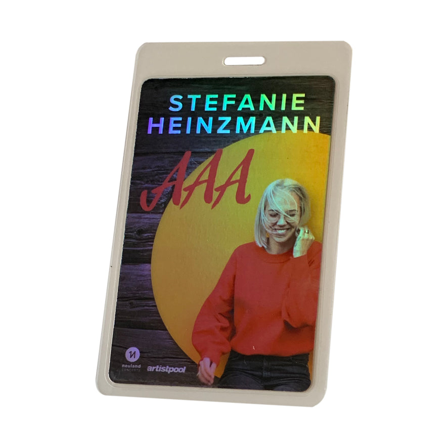 Holopasses Backstagepass Tourausweis 73x120mm mit Holo-Finish