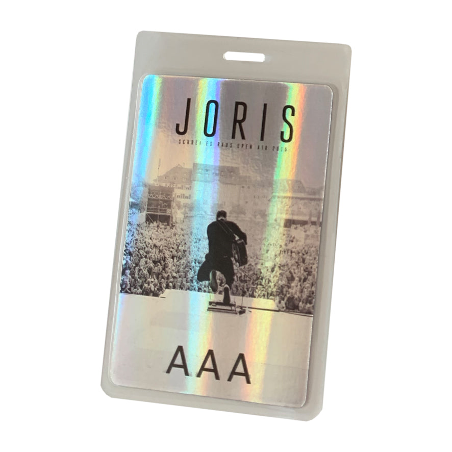 Holopasses laminierter Backstagepass Standard Size mit Hologramm-Finish