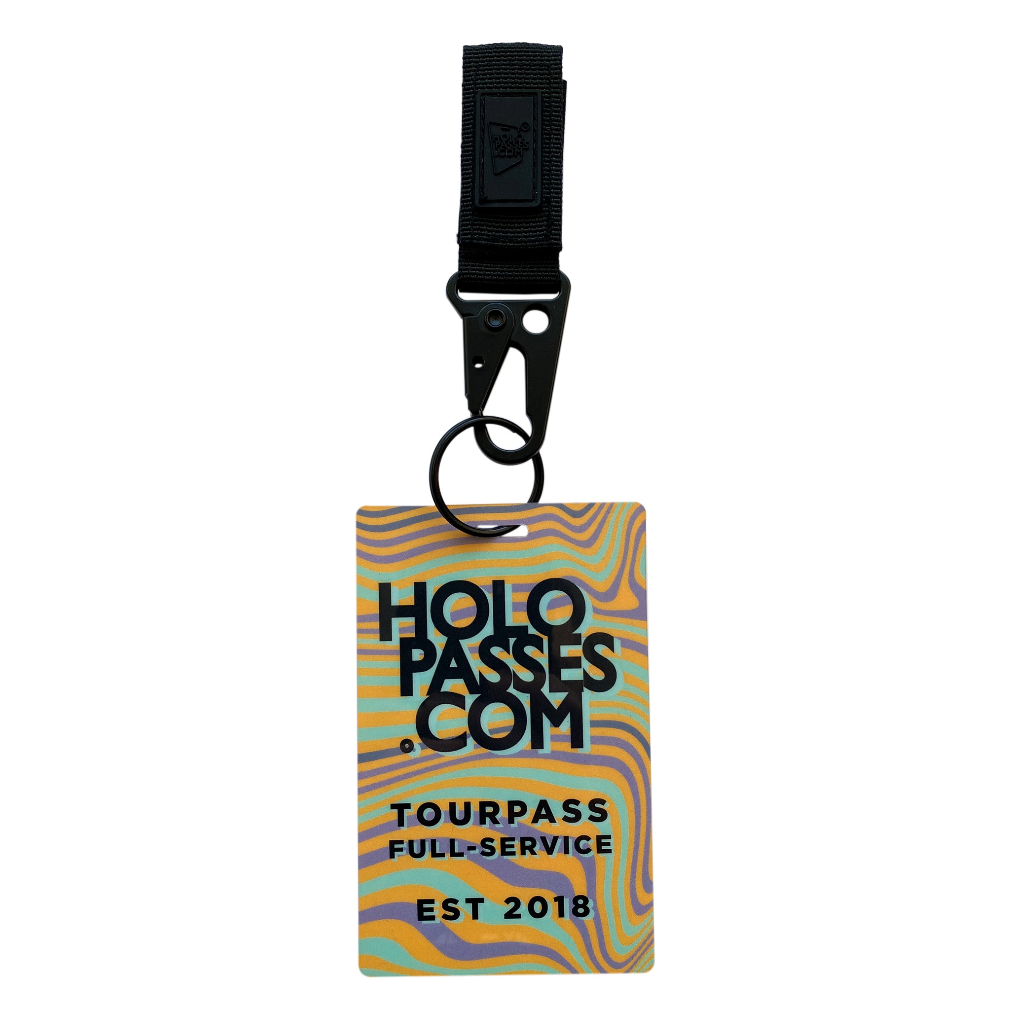 Touring Hook 2 Short Strap Anhänger für Backstagepässe von Holopasses