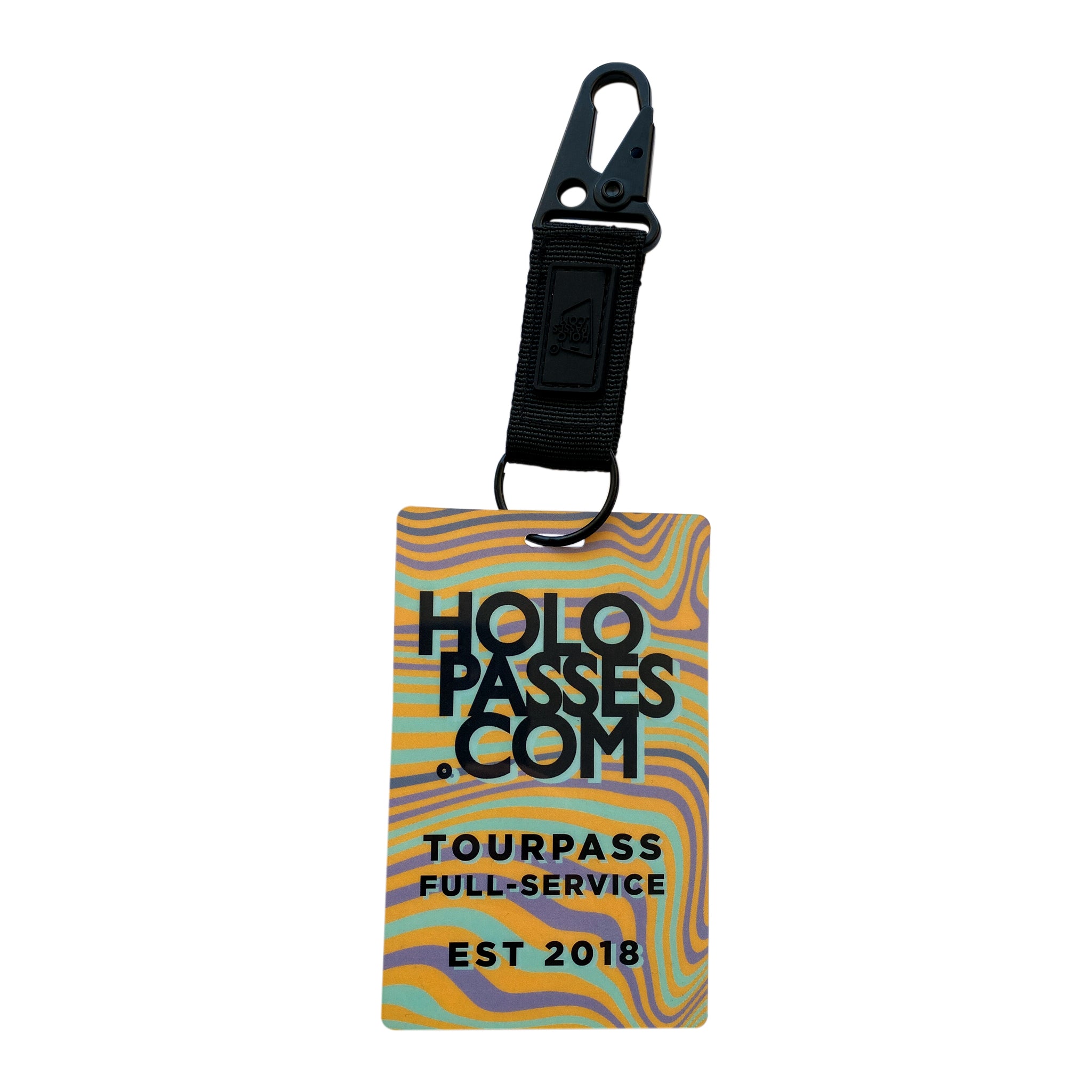 Holopasses Touring Hook Short Strap für sicheren Backstagepass-Halt